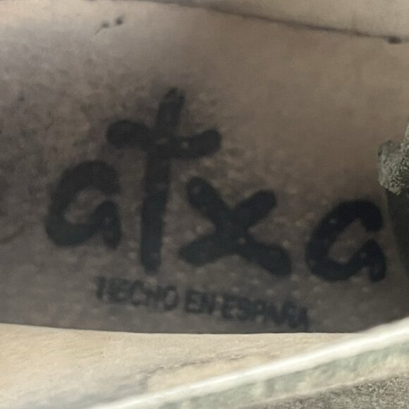 ATXA Men’s Chukka Boots EU 44 US 10.5 Olive Green Suede Artisan Academia Preppy - Picture 9 of 10